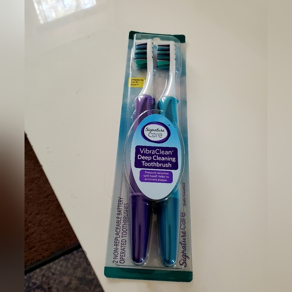 🆕  2 ELECTRIC Toothbrush Deep Cleaning 🪥 Battery operated - Picture 2 of 5